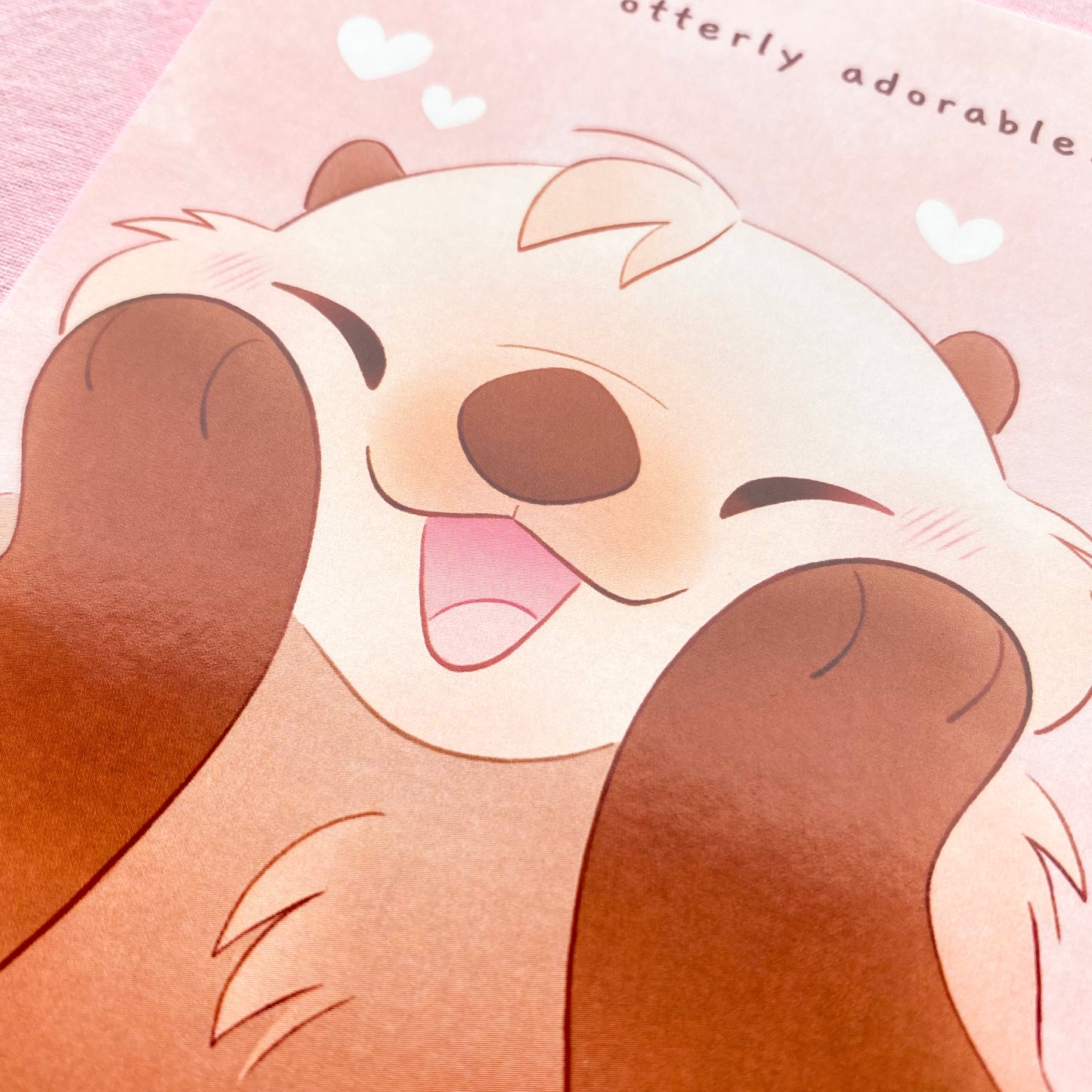 a close-up to show the good print quality of the postcard. Buy it as a mini print or give it to your significant other, boyfriend, partner, girlfriend, wife, husband or fiance! Perfect for special occasions like valentines day.