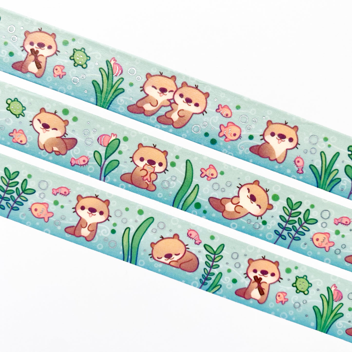 river otters washi tape