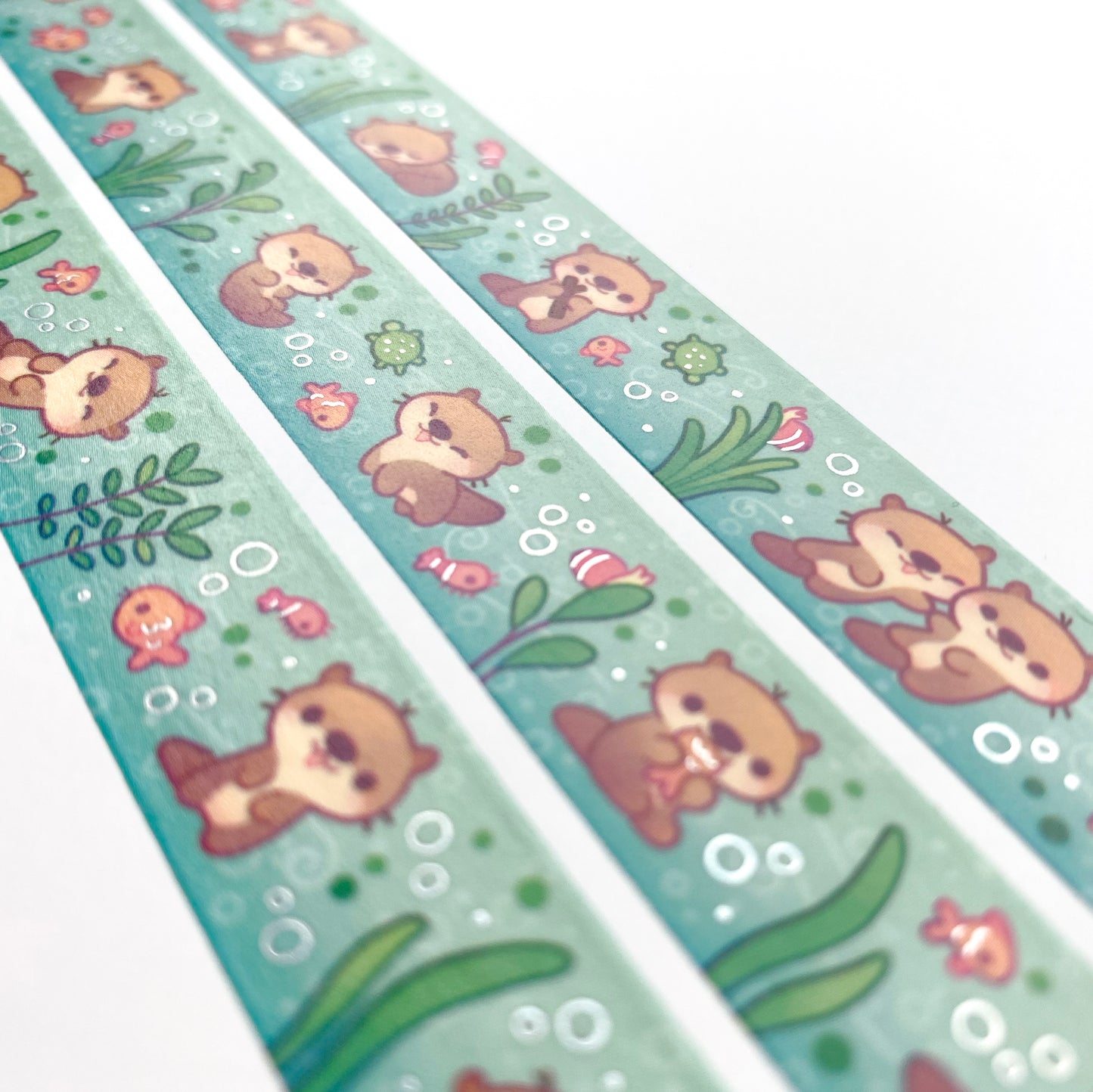 river otters washi tape